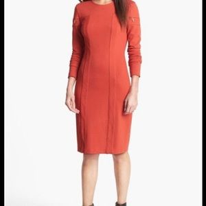 Rachel Roy Coral Long Sleeve Dress Size 2